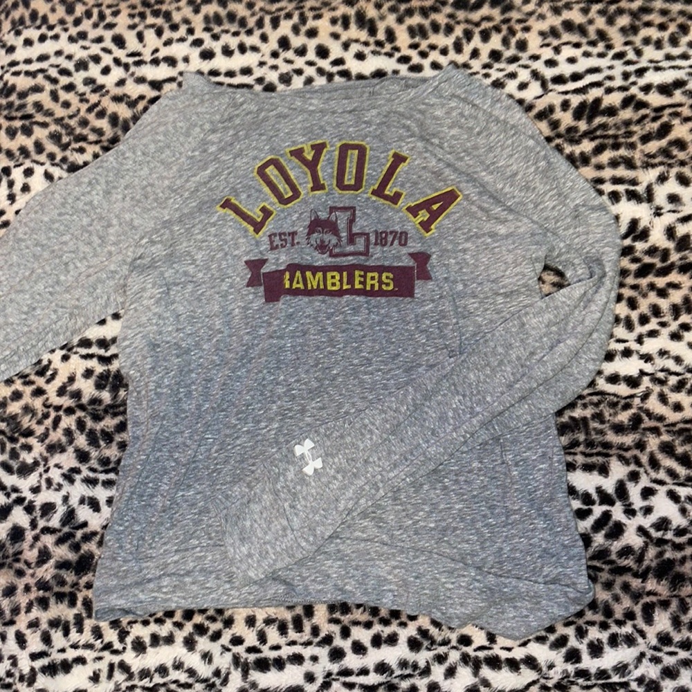 Loyola Ramblers Under Armour long sleeve T shirt